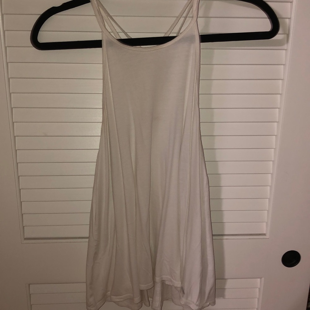 Cross Cross White Tank top
